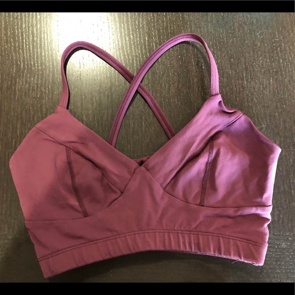 Glyder Purple Sports Bra